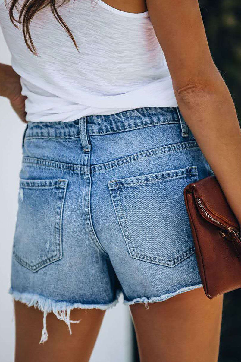 Patty | Trendy Women's Casual Ripped Denim Jeans - Image 3