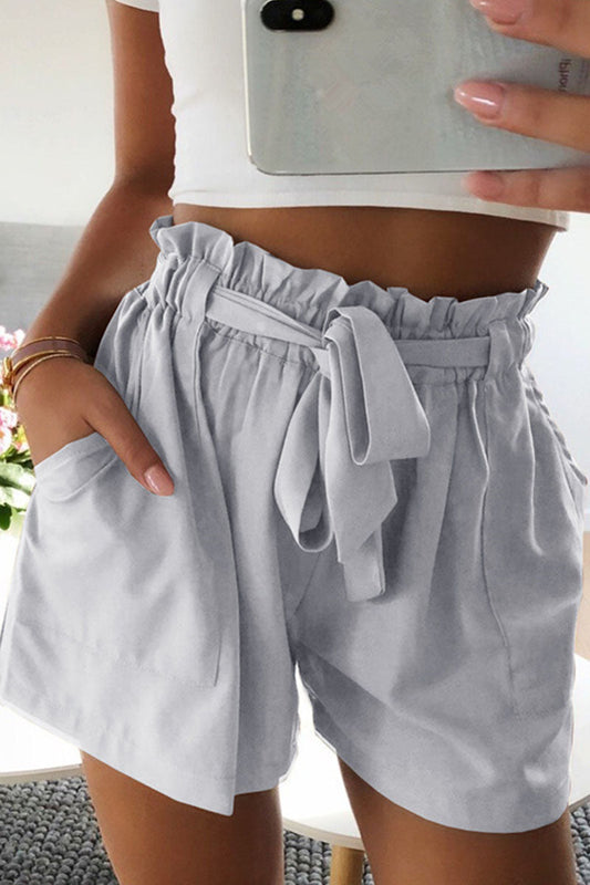 Polly | Women's Casual Belted Shorts for Summer and Spring - Image 1