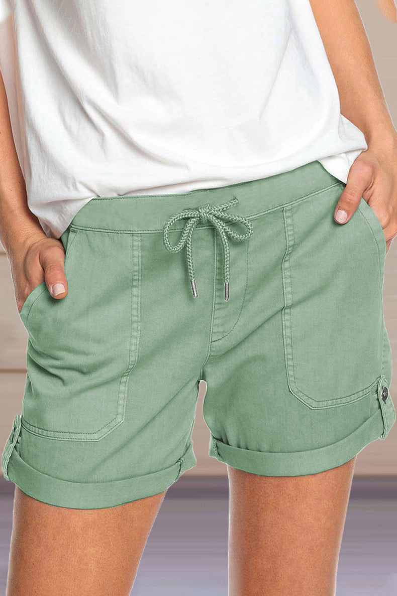 Rita | Comfortable Women's Shorts with Adjustable Waist Drawstring - Image 6