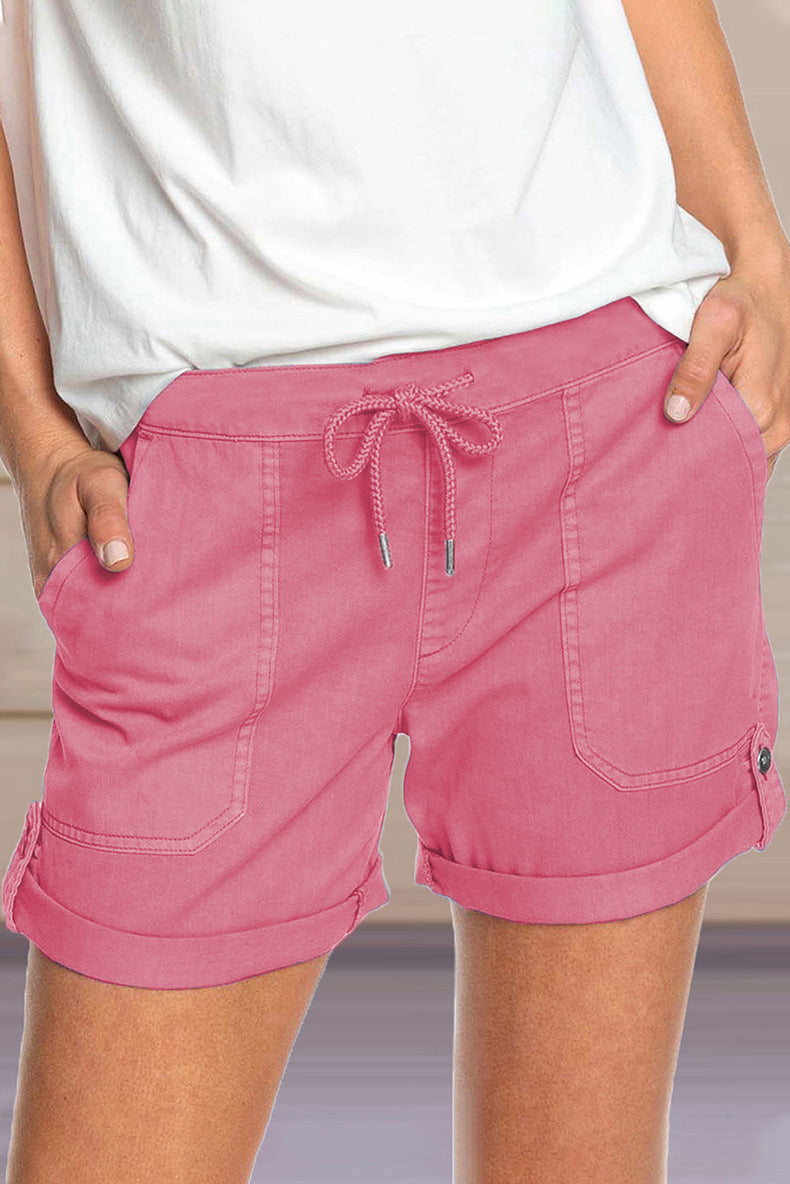 Rita | Comfortable Women's Shorts with Adjustable Waist Drawstring - Image 3
