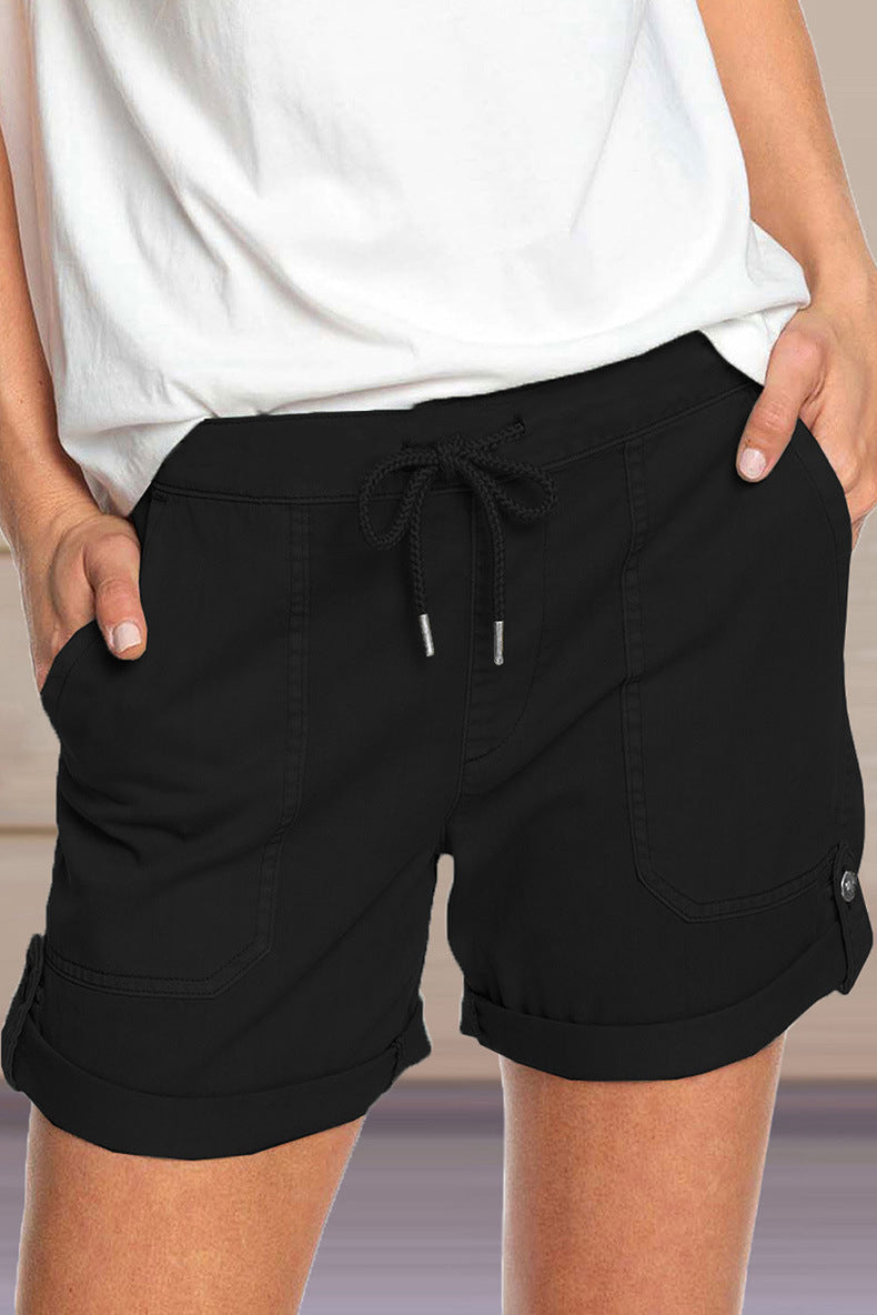 Rita | Comfortable Women's Shorts with Adjustable Waist Drawstring - Image 2
