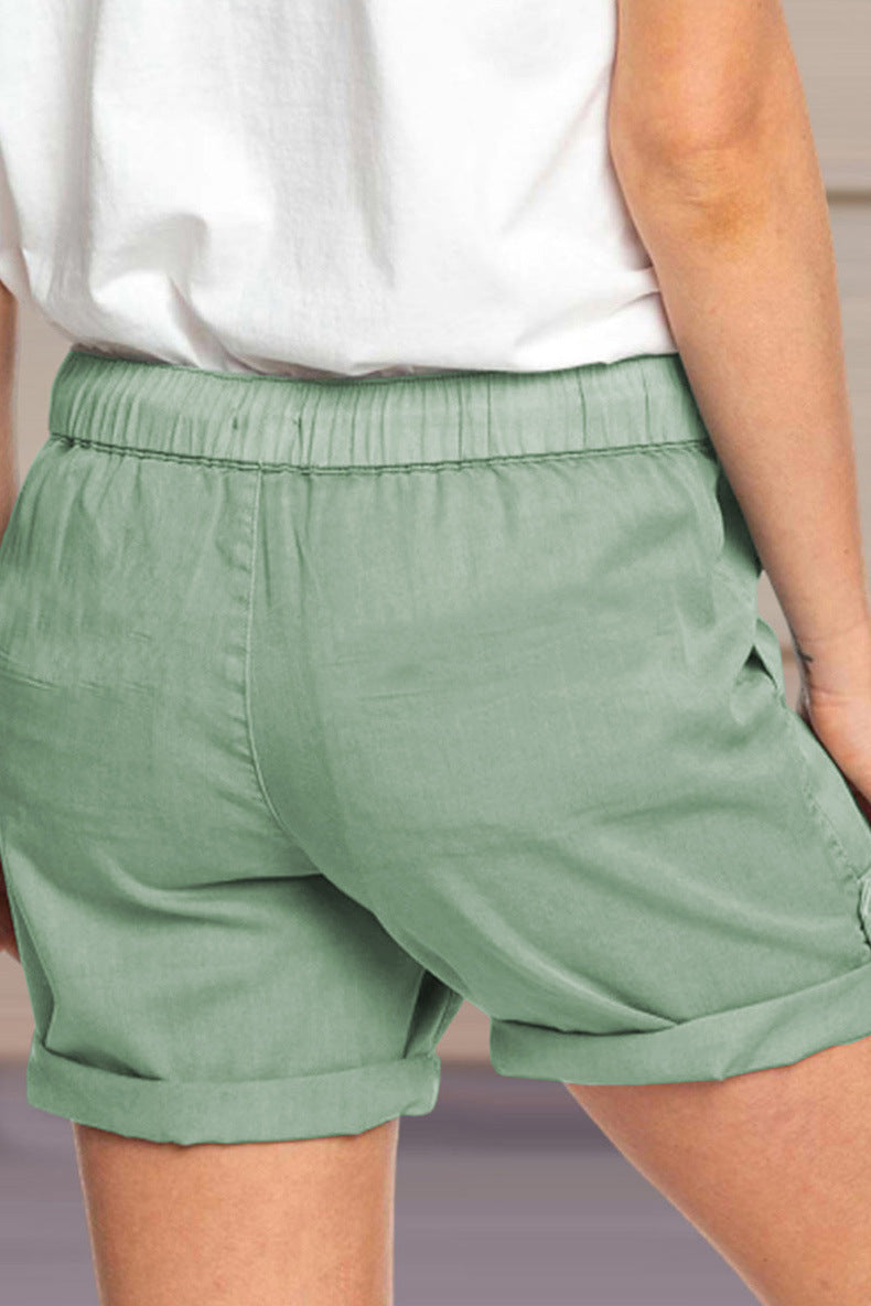 Rita | Comfortable Women's Shorts with Adjustable Waist Drawstring - Image 20