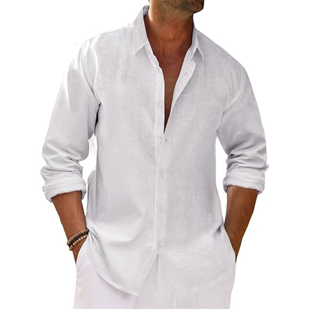 Marcus | Premium Linen Shirt for Comfort and Style - Image 1