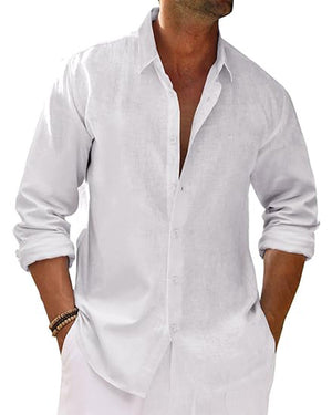 Marcus | Premium Linen Shirt for Comfort and Style
