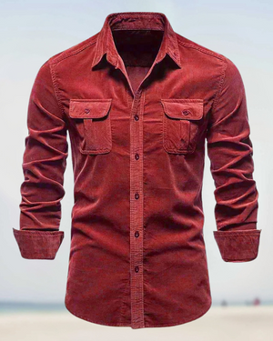 Levi | Corduroy Button-Up Shirt for Men