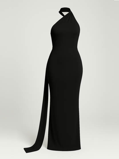 Phyllis | Timeless Strapless Choker Dress - Image 4