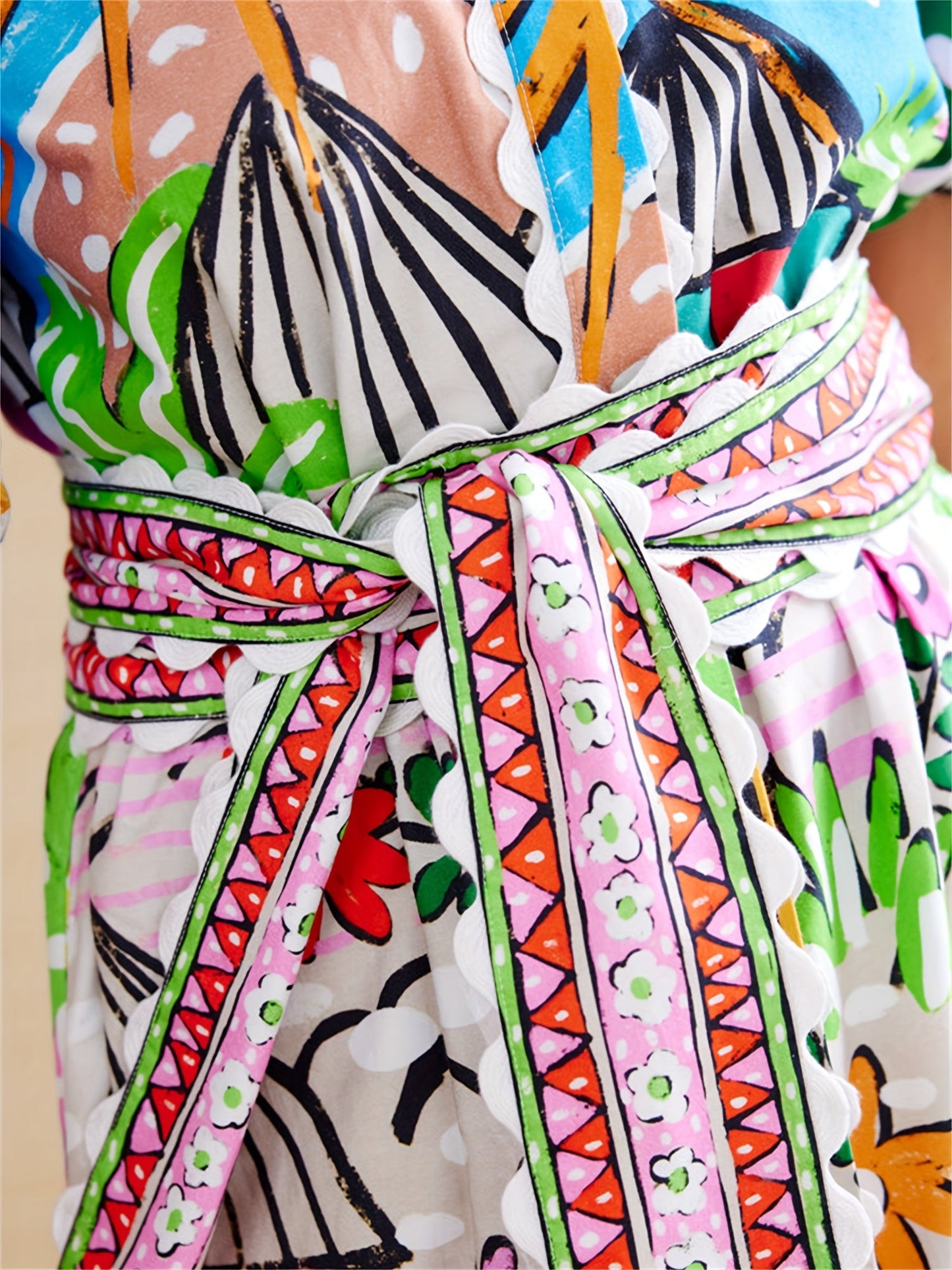 Carolyn | Chic Linen Midi Dress for Summer - Image 8