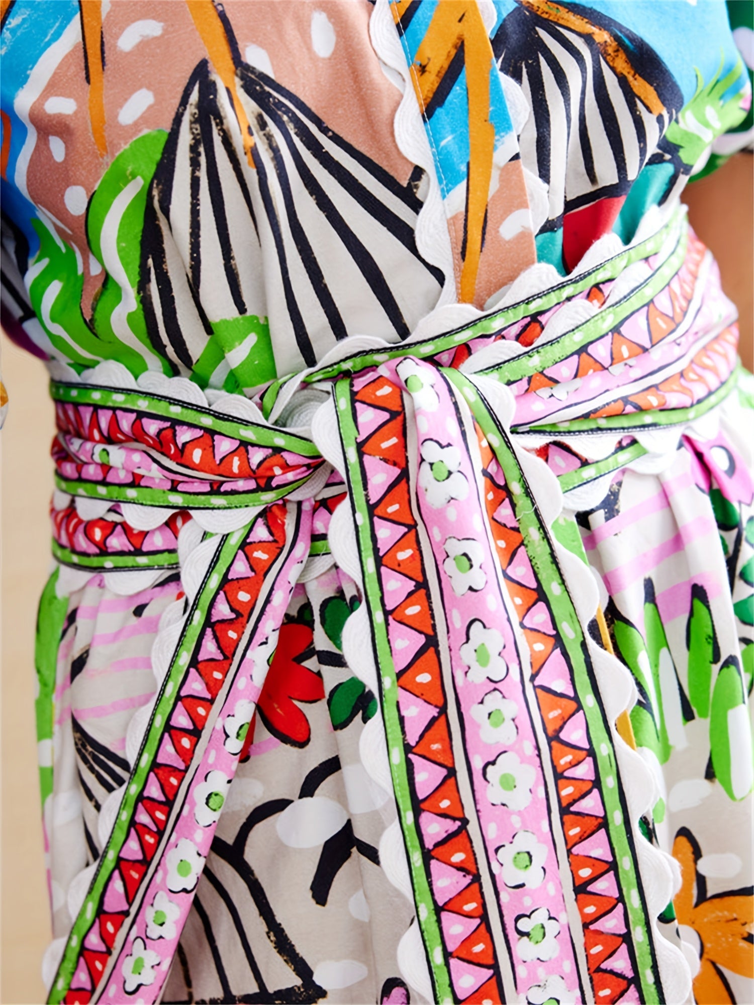 Carolyn | Chic Linen Midi Dress for Summer - Image 8
