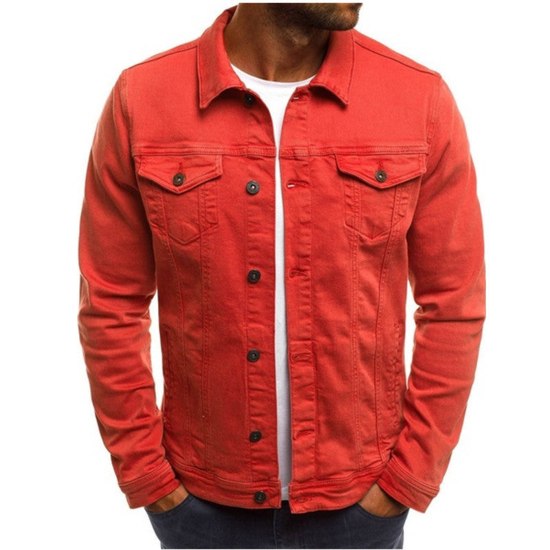 Francis | Stylish Denim Bomber Jacket for Everyday Wear - Image 3