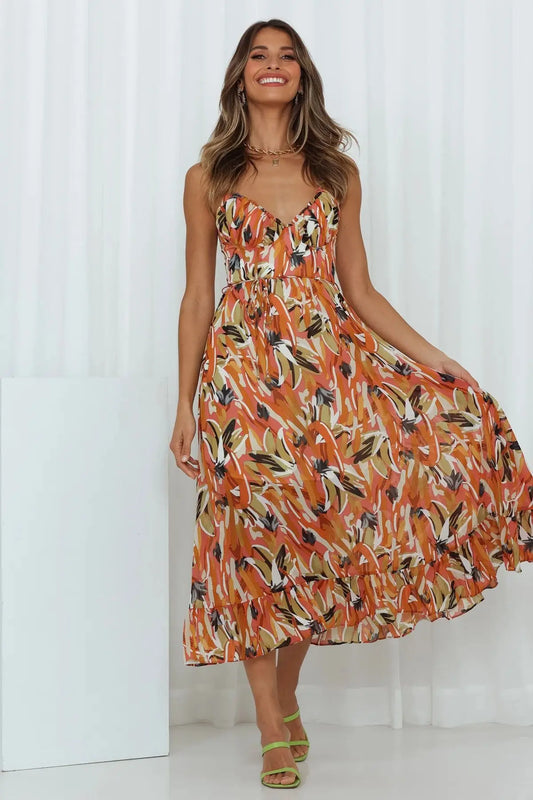 Emma | Stylish Elegant Midi Dress - Image 1