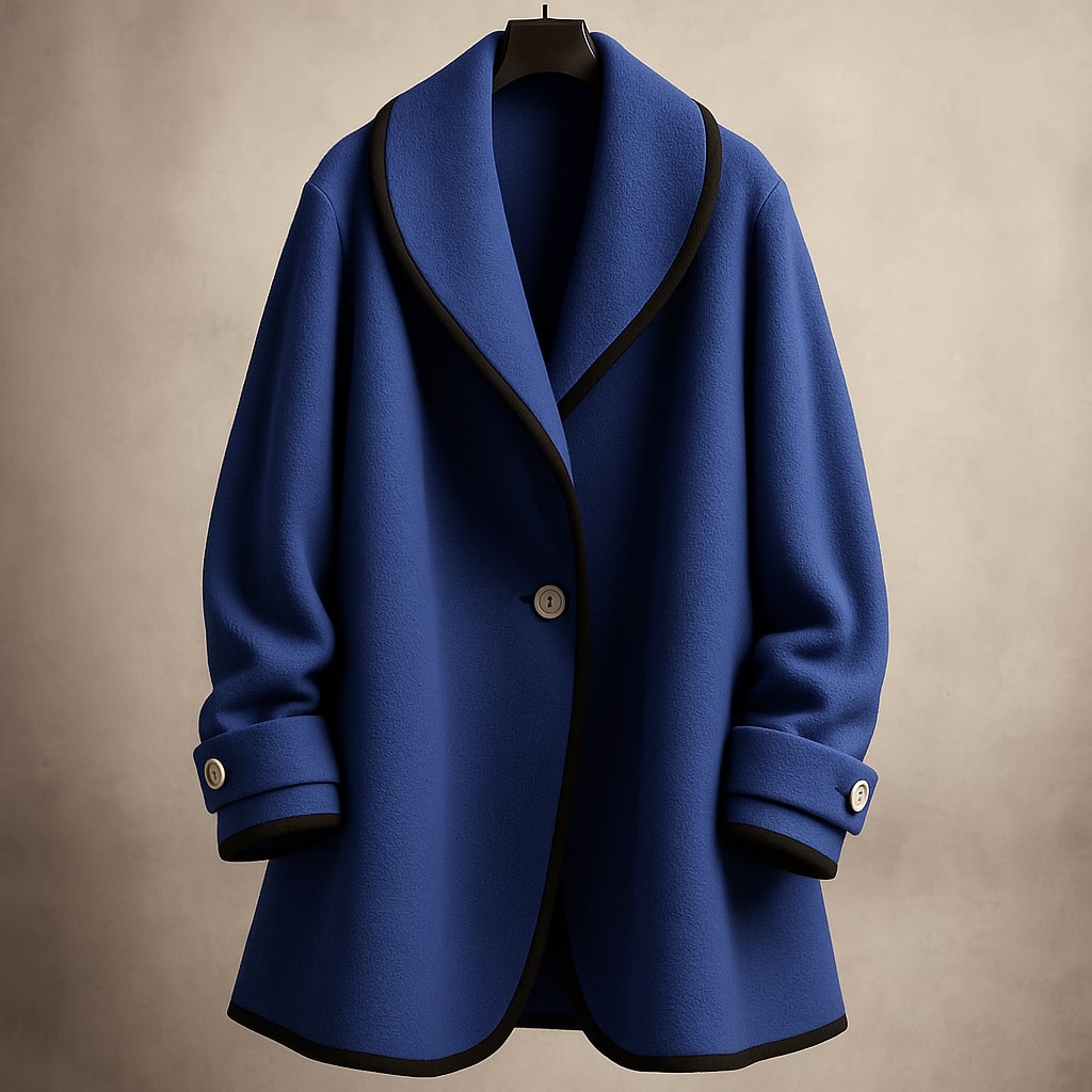 Serena | Women's Single-Breasted Trim Coat - Image 6