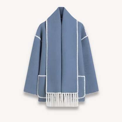 Libby | Women's Oversized Cape Jacket - Image 6