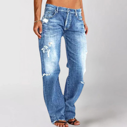 Carol | Relaxed wide-leg denim jeans - Image 1