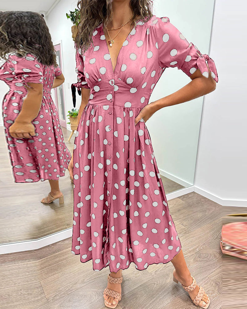 Barbara | Elegant Down Midi Dress - Image 7