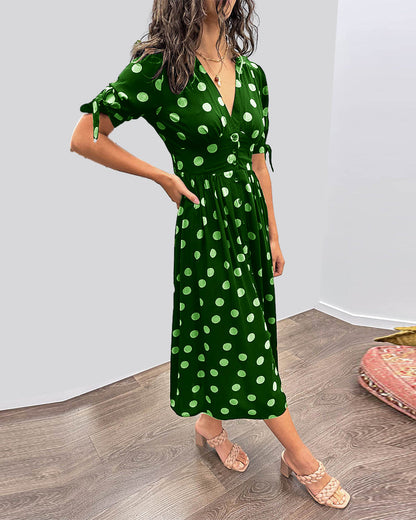 Barbara | Elegant Down Midi Dress - Image 11