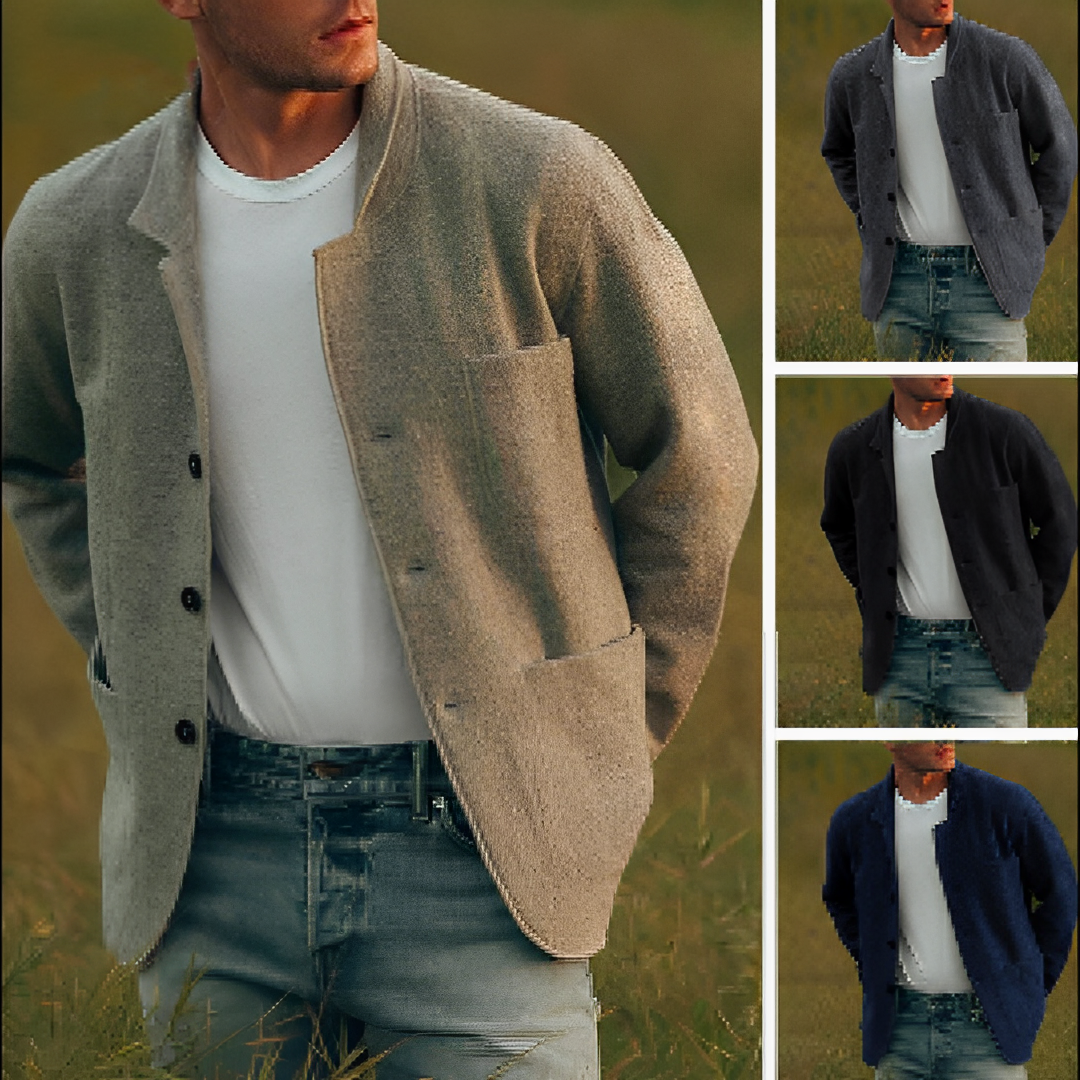 John | Elegant Blazer for Men with Pockets - Image 25