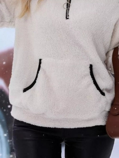 Helen | Women's Half-Zip Fleece Pullover Sweater - Image 5