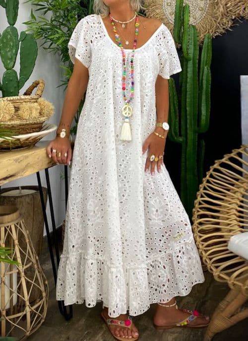 Bella | Stylish Ibiza Mode Maxi Dress for Summer - Image 4