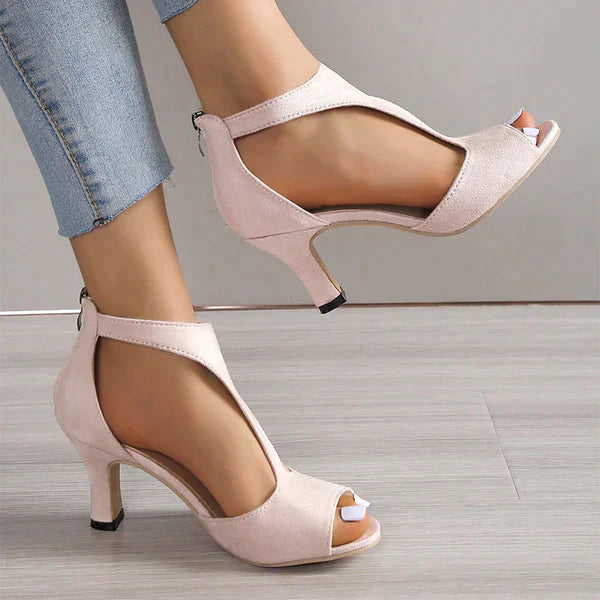Rebecca | Elegant Peep-Toe Heels - Image 3