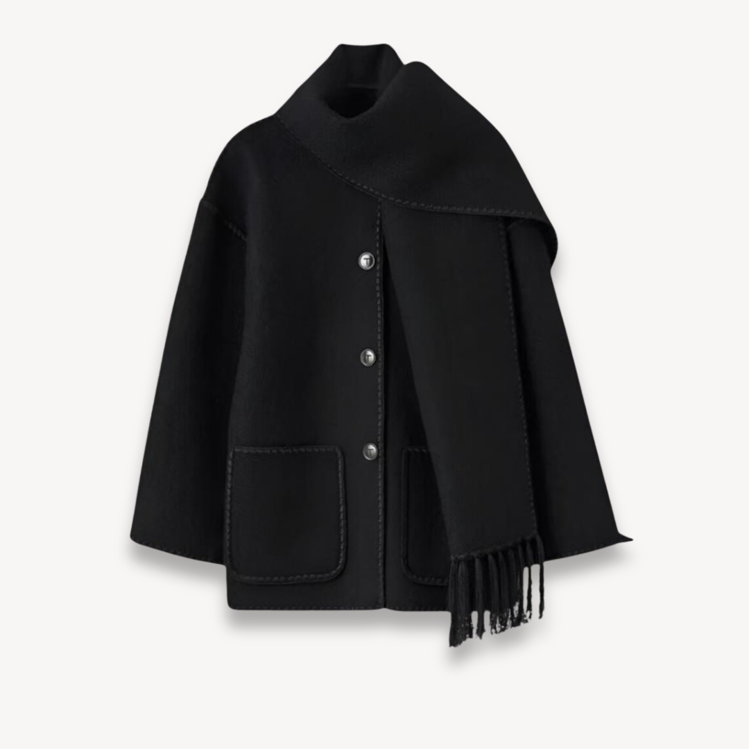 Libby | Women's Oversized Cape Jacket - Image 1