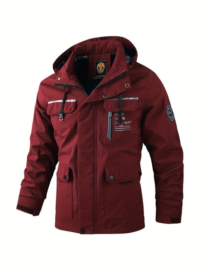 Dwight | Men's Hooded Utility Jacket - Image 5