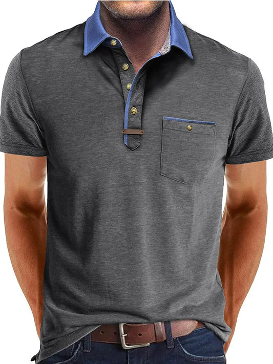 Bobby | Lightweight Stylish Men's Polo Shirt for Summer - Image 1