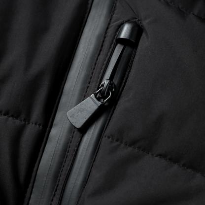 Riley | Women's Hooded Belted Puffer Jacket - Image 10