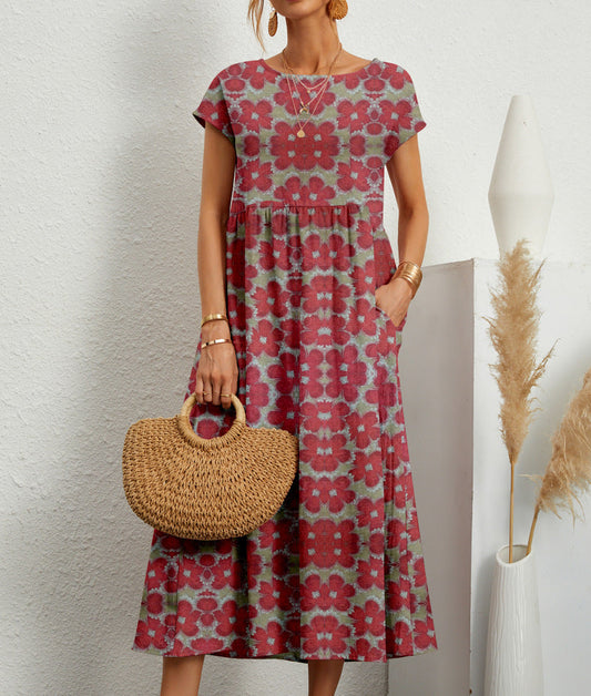 Maureen | Elegant Floral Dress for Every Occasion - Image 1