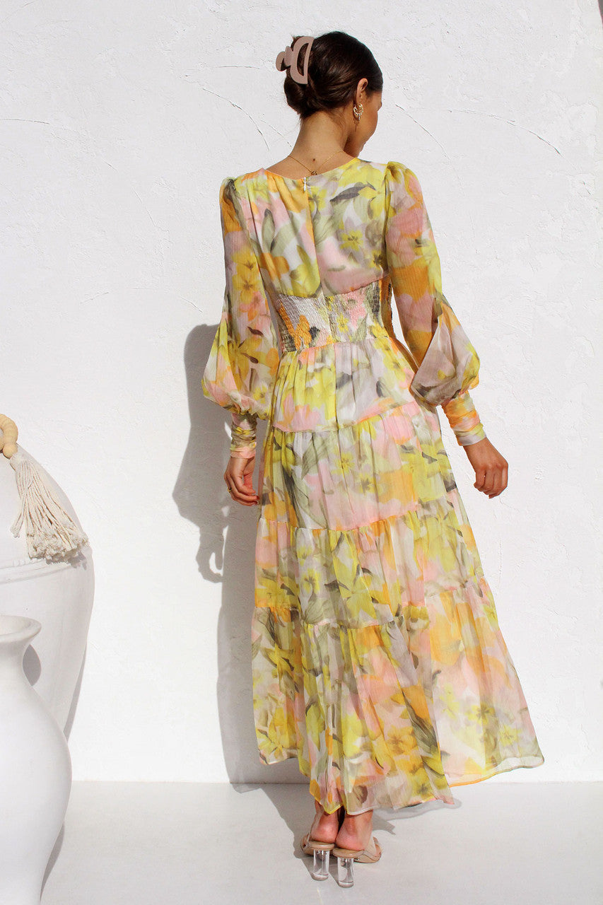 Sandra | Romantic Floral Wrap Dress for Women - Image 14