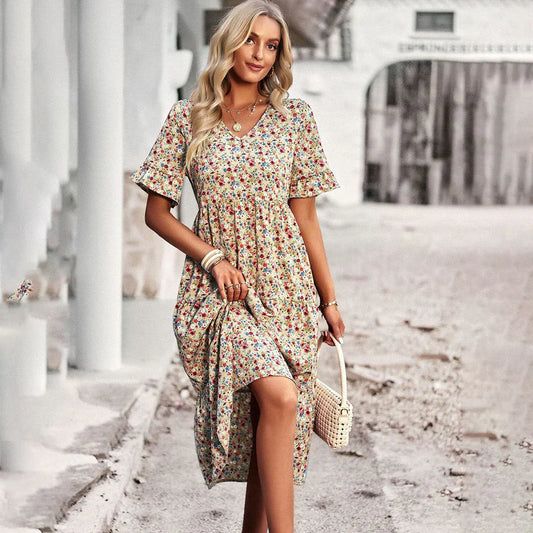 Janice | Flowy Elegant Boho Blouse - Image 1