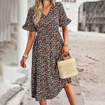 Janice | Flowy Elegant Boho Blouse - Image 2