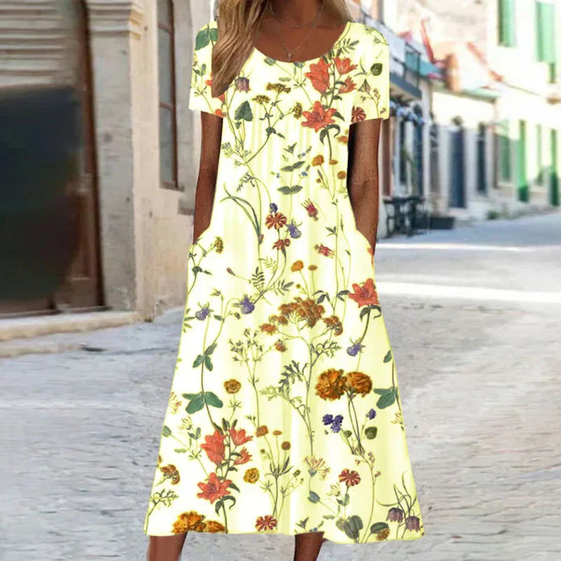 Emily | Elegant Eloise Floral Maxi Dress - Image 3
