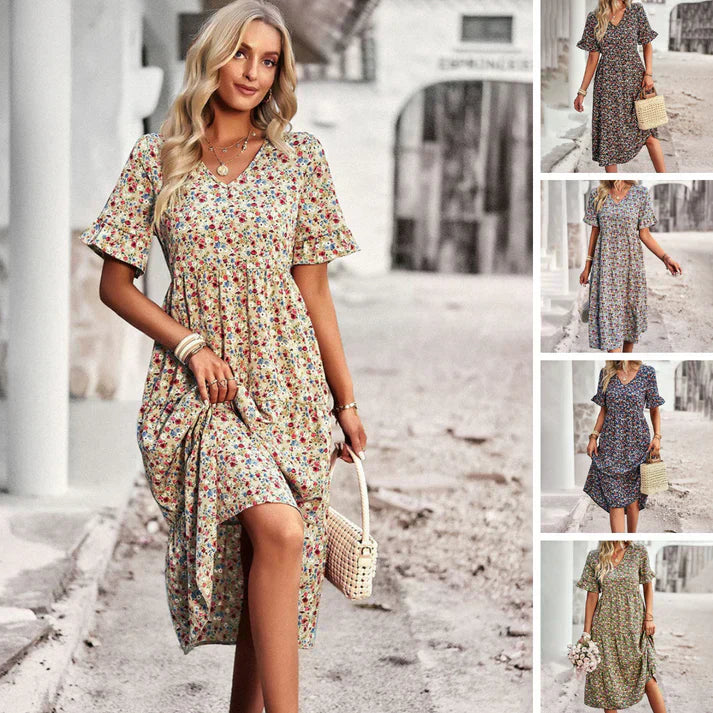 Janice | Flowy Elegant Boho Blouse - Image 6