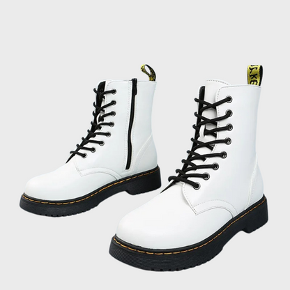 Kelsey | Women's Lace-Up Combat Ankle Boots - Image 13