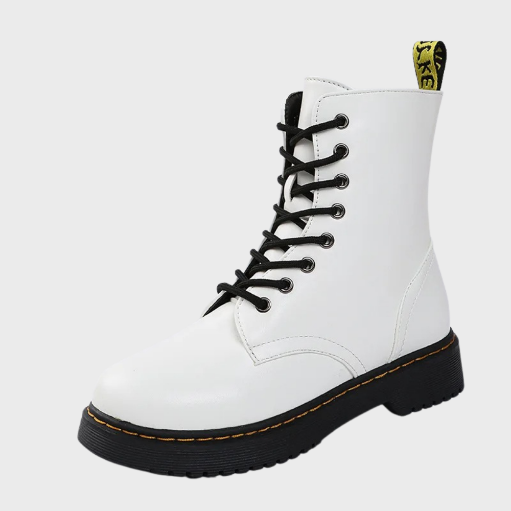 Kelsey | Women's Lace-Up Combat Ankle Boots - Image 11