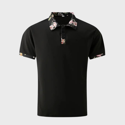 Nevin | Classic Fit Soft Breathable Fabric Short Sleeve Polo Shirt - Image 7