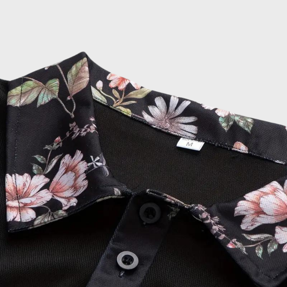 Nevin | Classic Fit Soft Breathable Fabric Short Sleeve Polo Shirt - Image 8