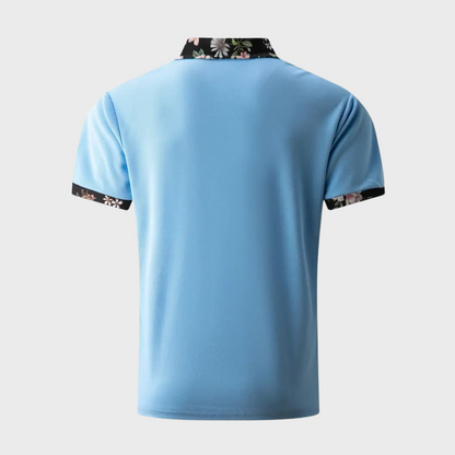 Nevin | Classic Fit Soft Breathable Fabric Short Sleeve Polo Shirt - Image 18