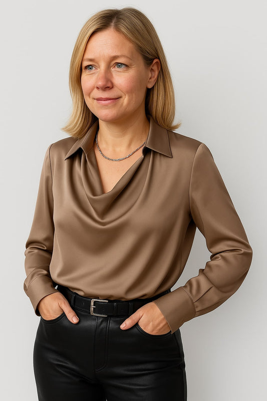 Anja | Elegant Blouse for Timeless Style - Image 1