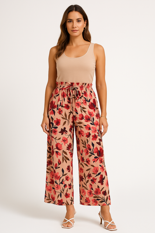 Alma-hansen | Elegant Chiffon Pants for Women - Image 1