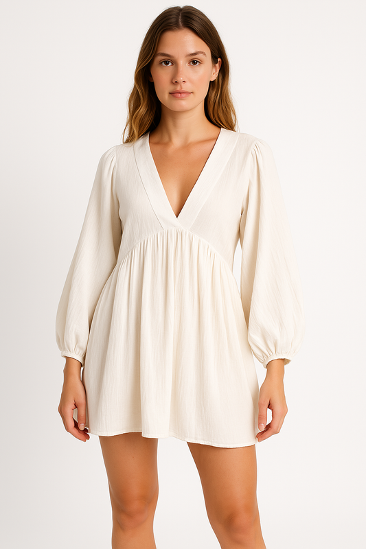 Olivia-johnson | Effortless Flowy Mini Dress - Image 1