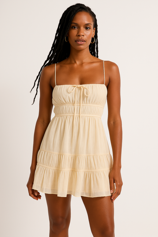 Olivia-johnson | Effortless Mini Dress in A-Line Fit - Image 1