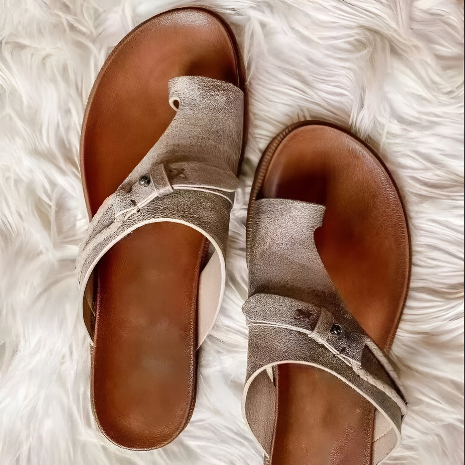 Janine | Comfortable Adjustable Straps Lightweight Sandals - Image 3