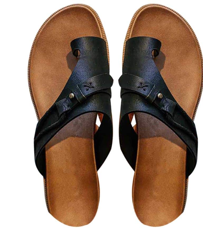 Janine | Comfortable Adjustable Straps Lightweight Sandals - Image 4