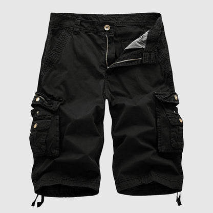Roy | Durable Cargo Shorts for Men - Knee-Length Casual Wear - Image 10