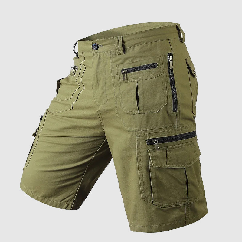 Micah | Durable Multi-Pocket Knee Length Cargo Shorts - Image 3