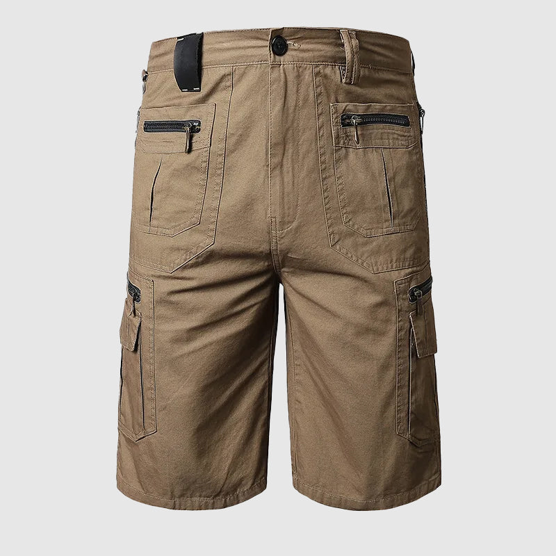 Micah | Durable Multi-Pocket Knee Length Cargo Shorts - Image 6