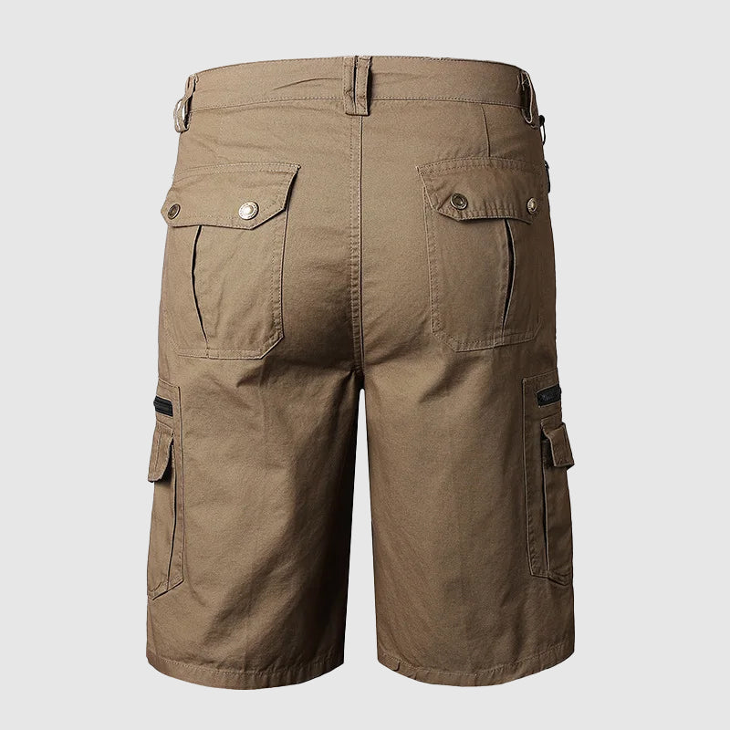 Micah | Durable Multi-Pocket Knee Length Cargo Shorts - Image 8