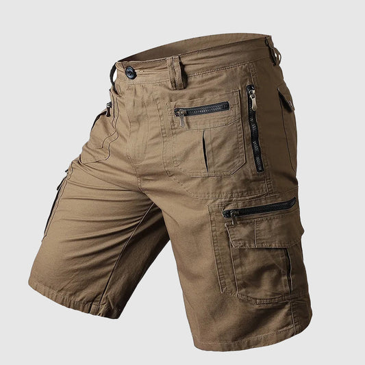 Micah | Durable Multi-Pocket Knee Length Cargo Shorts - Image 1