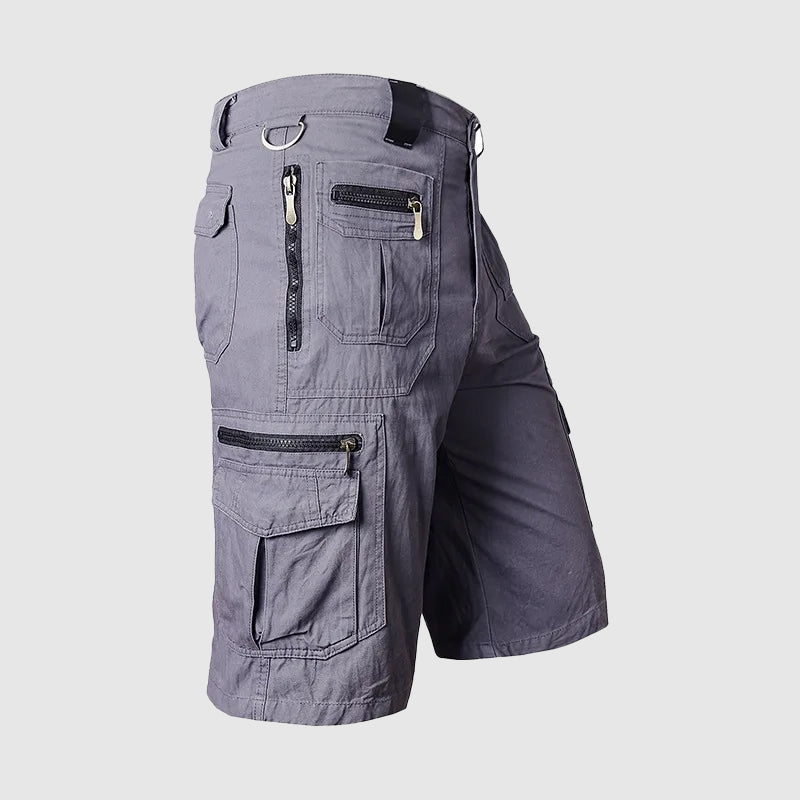 Micah | Durable Multi-Pocket Knee Length Cargo Shorts - Image 10